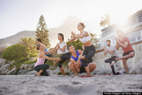 yoga class