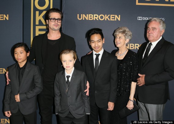 brad pitt kids