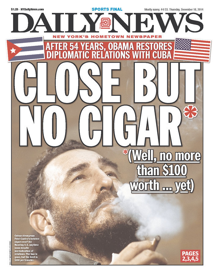 daily news cover