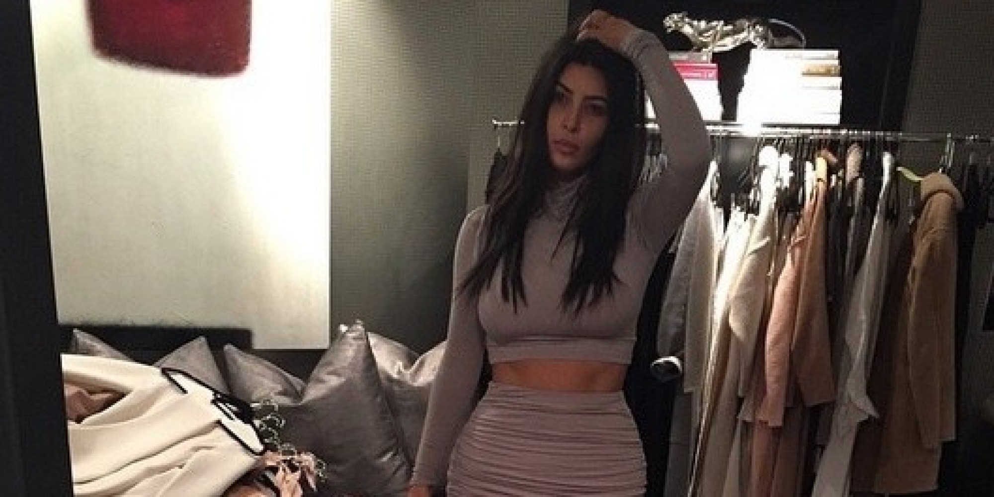 Kim Kardashian's Messy Instagram Photo Proves The Struggle Is Real ...