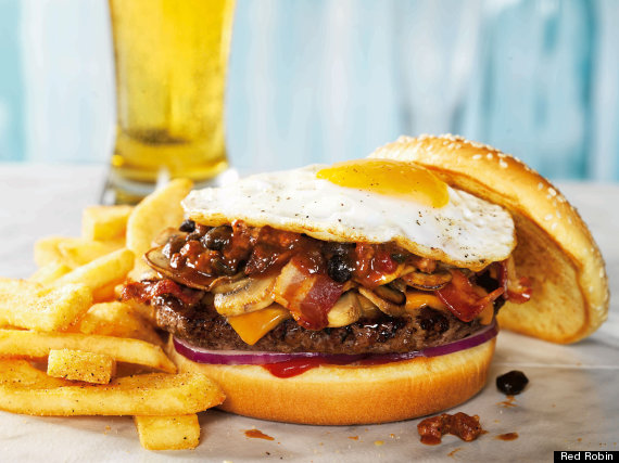 red robin cure burger