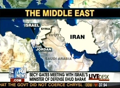 FOX NEWS'İN SKANDAL HARİTA HATASI - Resim : 1