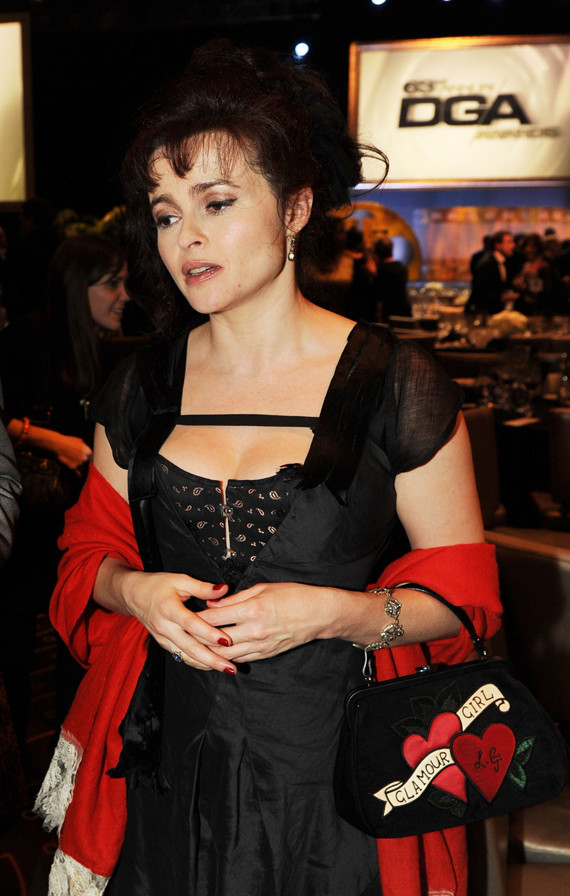 Helena Bonham Carter On Boobs: 'These Are My Golden Globes' (PHOTOS ...