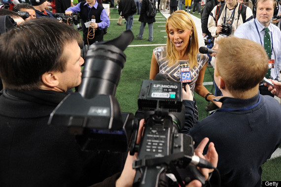 Gaining new respect for Ines Sainz at Super Bowl Media Day, and