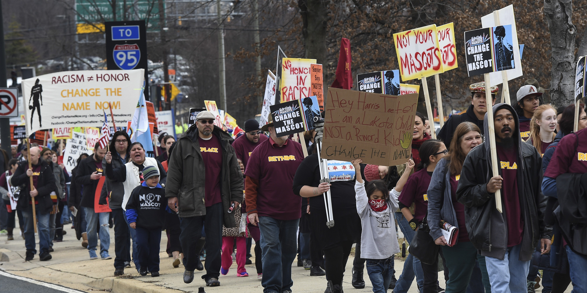 Opponents Of 'Redskins' Team Name Hold Largest Ever Protest At ...