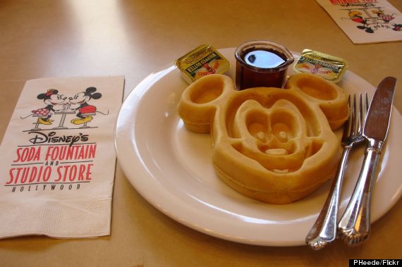 mickey waffle disney