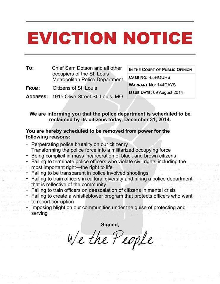 eviction notice