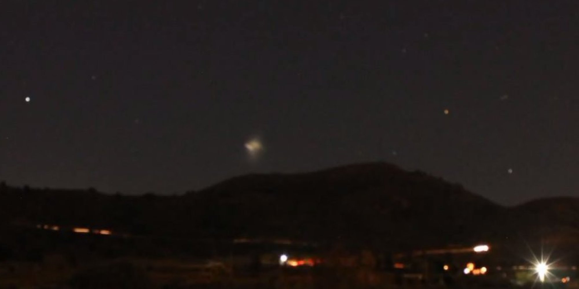 Glowing UFO Caught 'Taking Off' From Mountain In Mexico | HuffPost UK