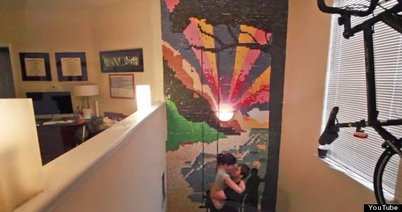 time lapse mural