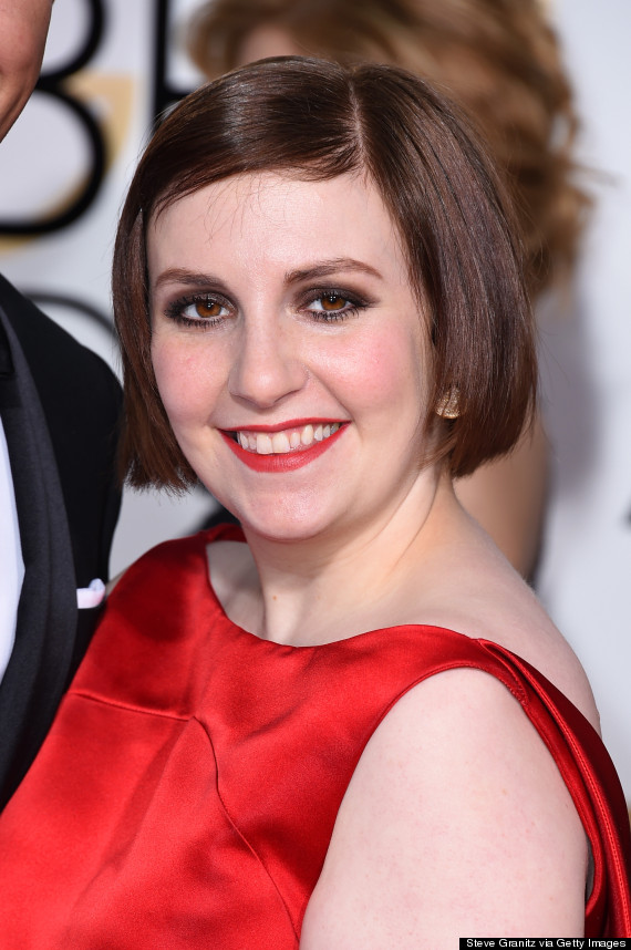 Lena Dunham Poses Topless In Nipple Pasties Ahead Of The Golden Globes Huffpost Entertainment