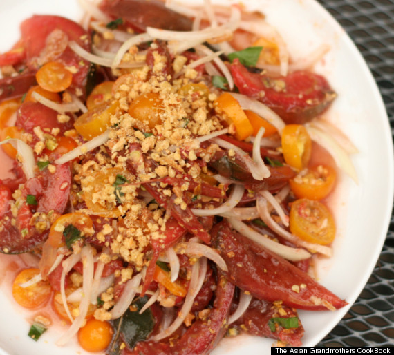 burmese tomato salad