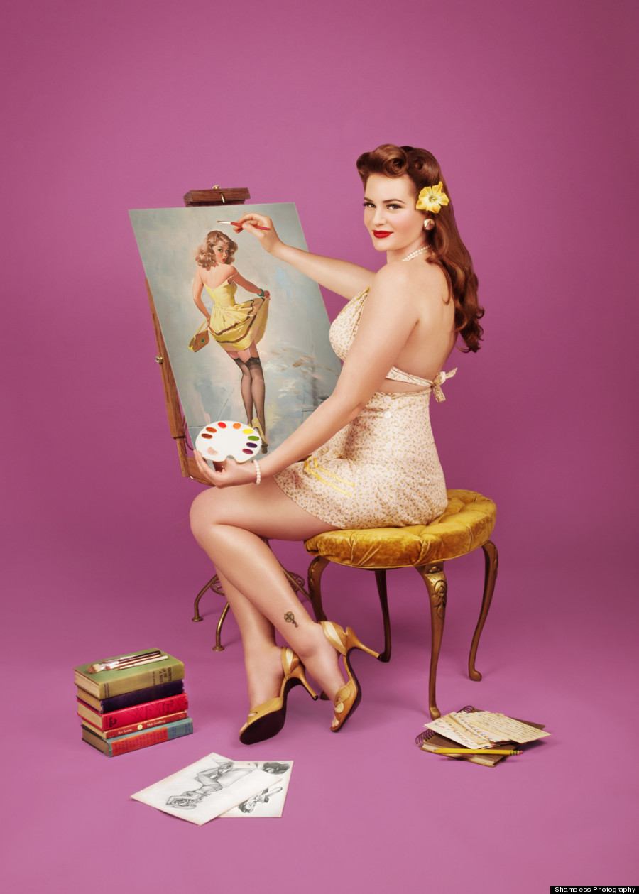 These Pin Up Photos From Shameless Photography Show That