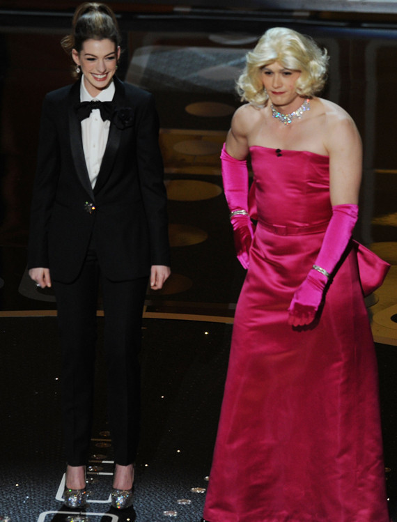 James Franco In Drag Channels Marilyn Monroe At The Oscars