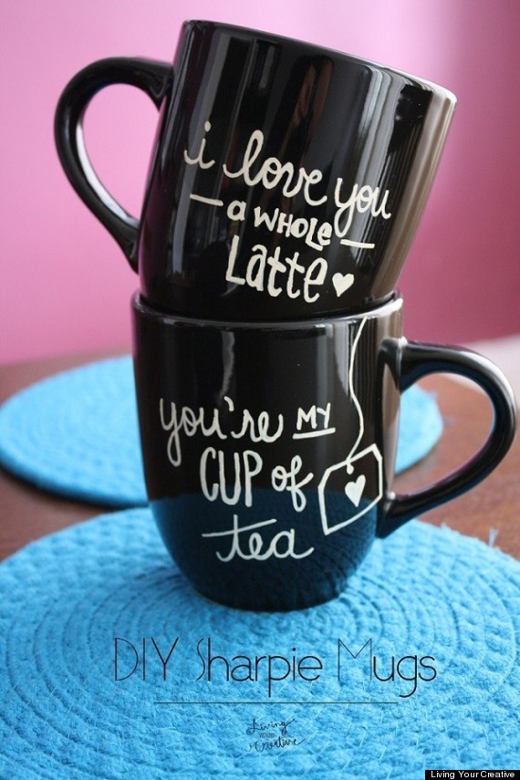 diy sharpie mug