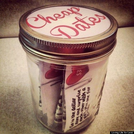 jar of cheap dates