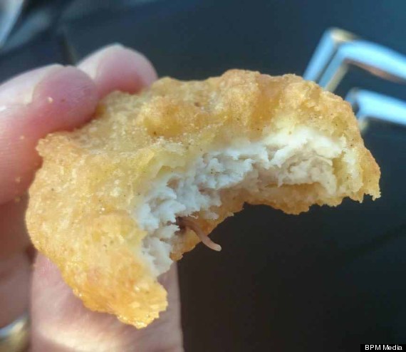 Worm Found In Chicken Mcnugget In British Mcdonald S Huffpost Weird News