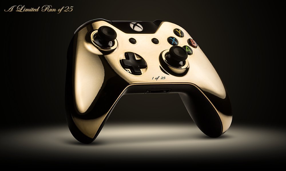 Yes, People Actually Bought These Gold-Plated Video Game Controllers