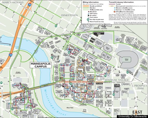 university of minnesota map