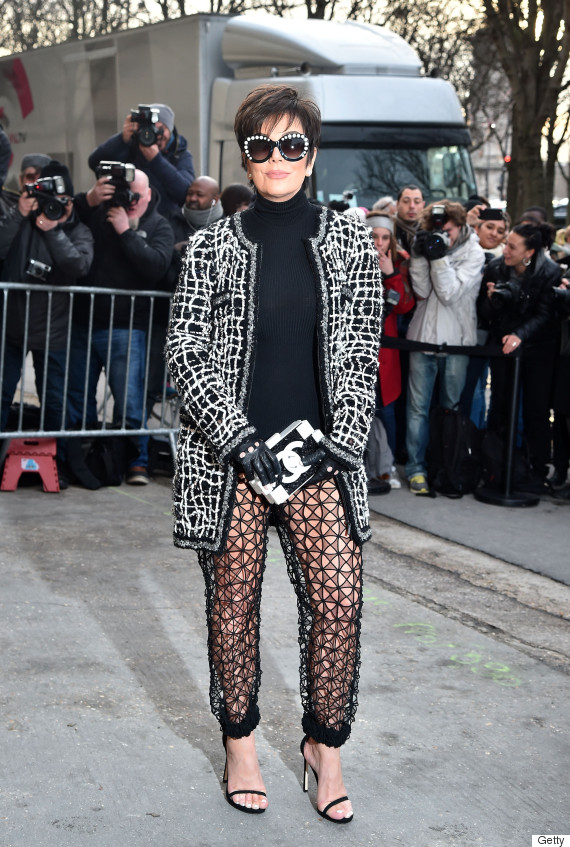 Has Kris Jenner Been Shopping In Karl Lagerfeld's Closet