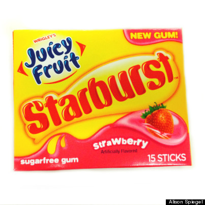 starburst juicy fruit gum