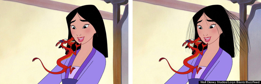 Disney Princesses With Realistic Hair Make Us Love Them Even More |  HuffPost Life