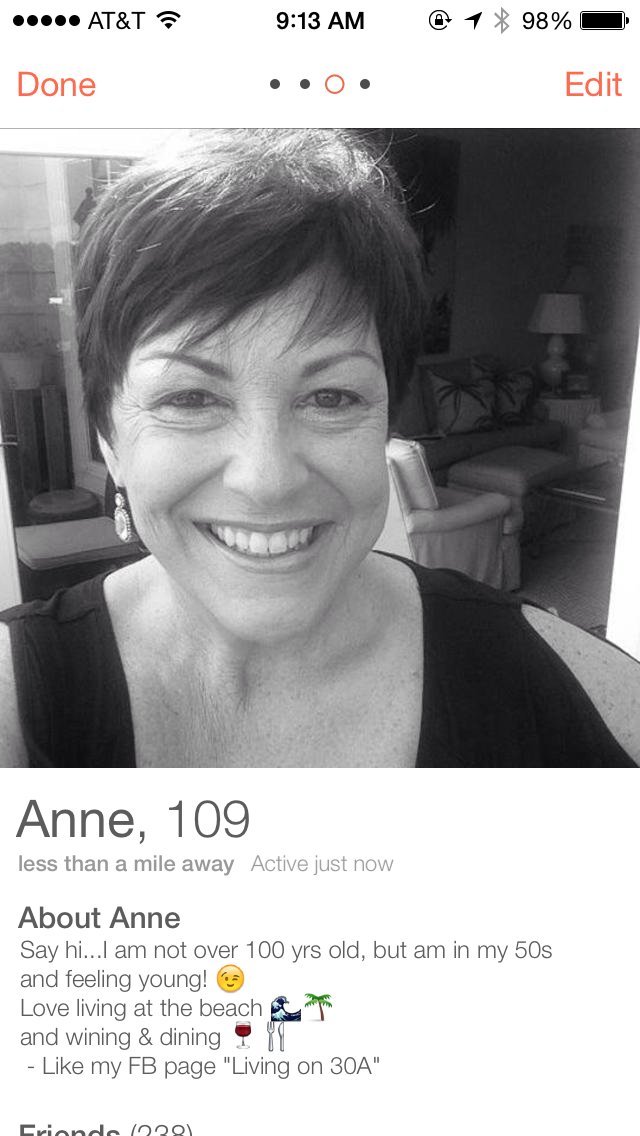 sample dating profiles women over 60