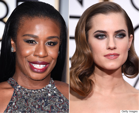 uzo aduba allison williams golden globe awards