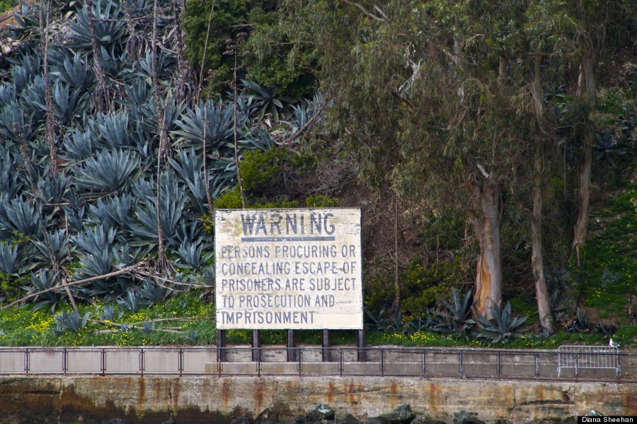 sign at alcatraz