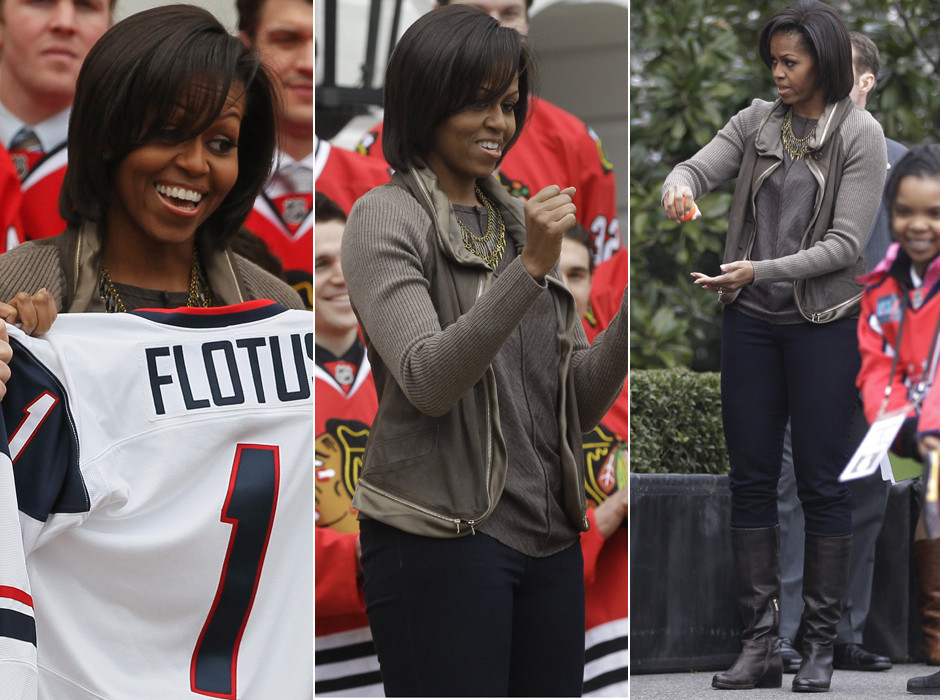 Michelle Obama Goes Casual On Thursday And Friday Photos Poll Huffpost 3882