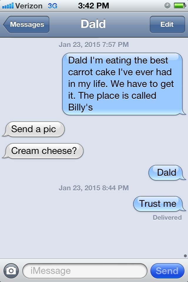 dad text