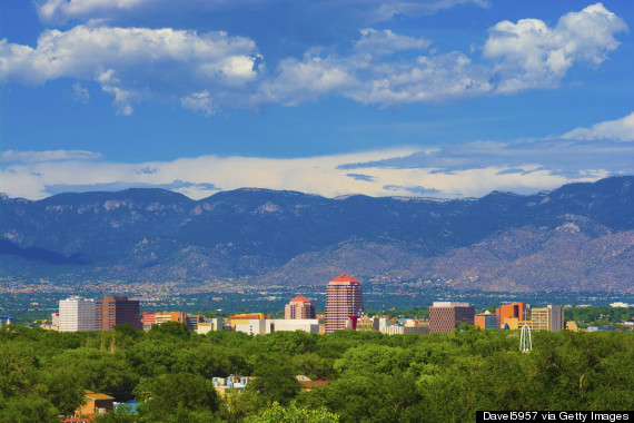 albuquerque skyline