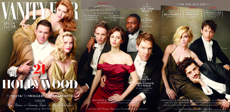 Some Of Your Favorite Stars Made This Year S Vanity Fair Hollywood Cover Huffpost Entertainment