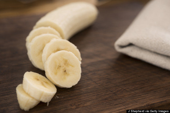 sliced banana