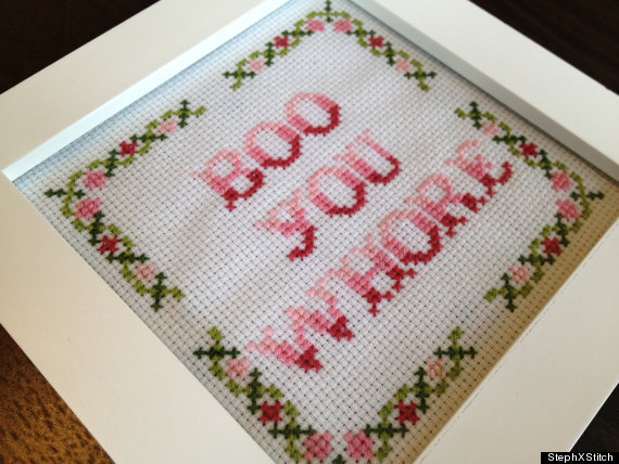 19 Hilariously Nsfw Cross Stitches You Won T Find In Grandma S House Huffpost