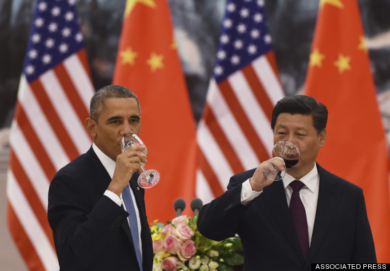 xi obama toast