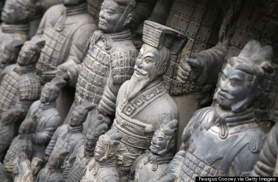 terracotta warriors