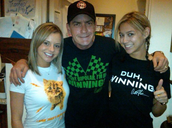 Charlie Sheen In A Goddess Sandwich PHOTO HuffPost