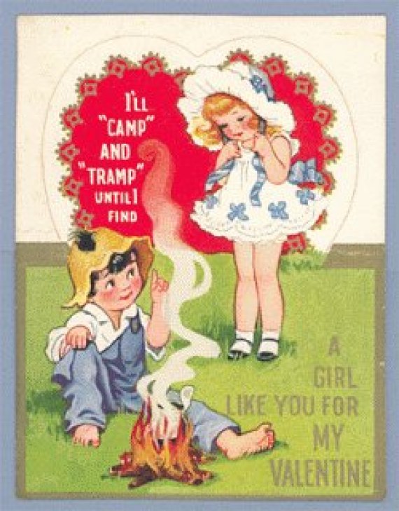 Old Valentines- corny sayings  Vintage valentine cards, Vintage