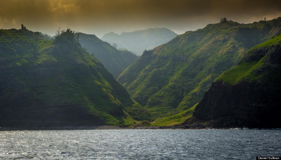 green mountains