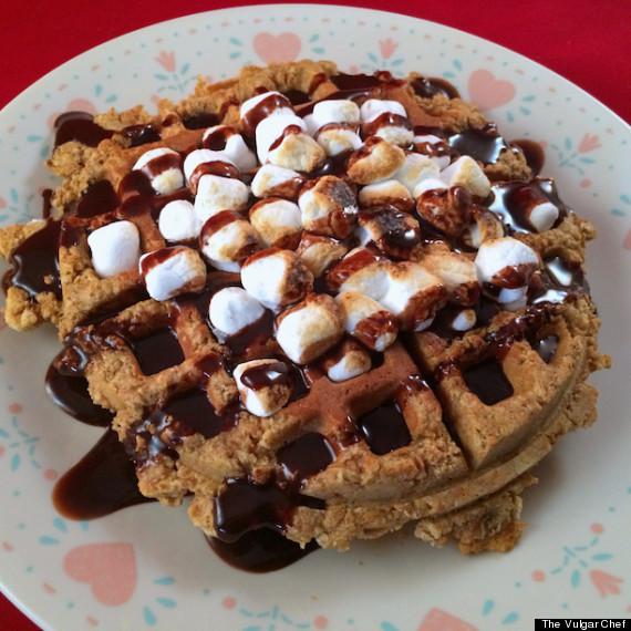 smores waffle