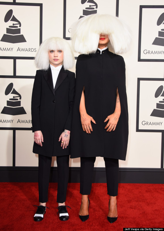 Grammys 2015: Singer Sia Out-Gaga Lady Gaga On The Red Carpet (PICS)