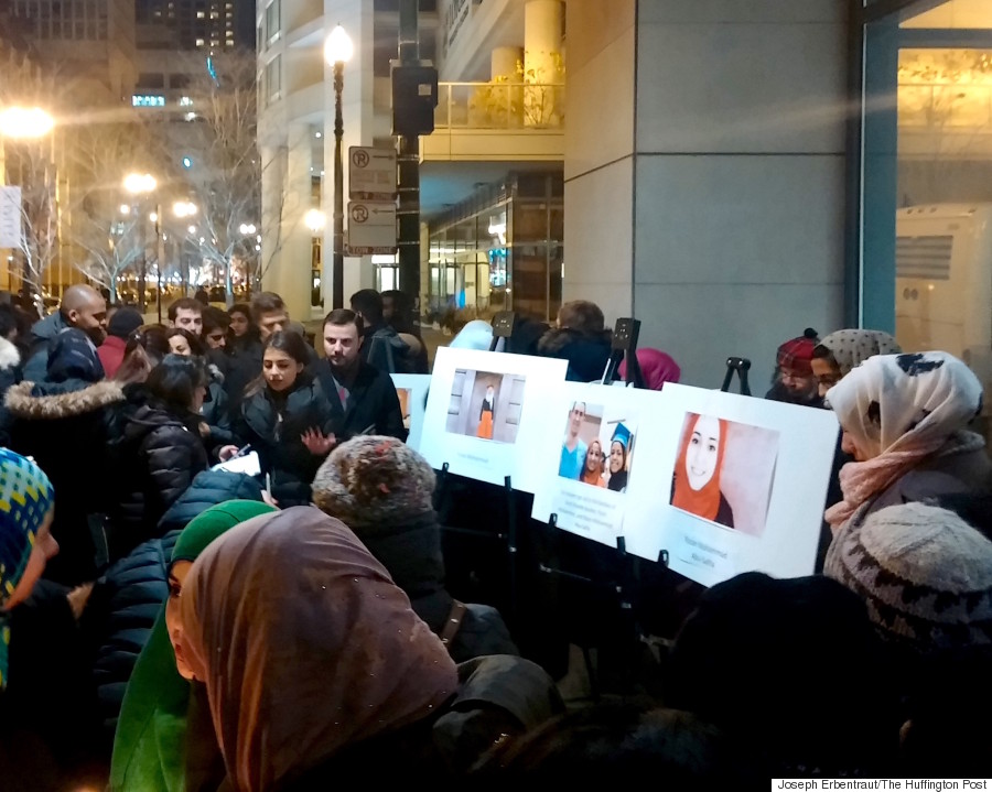 chicago vigil photos