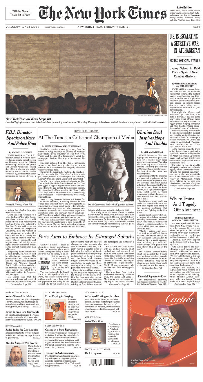 new york times cover