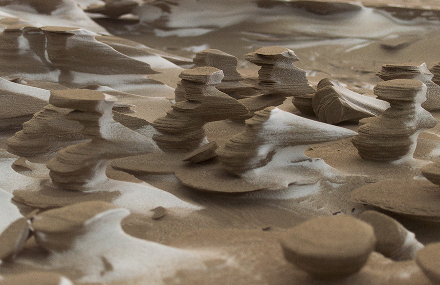 sand formations