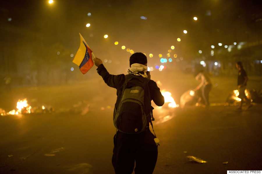 venezuela barricade