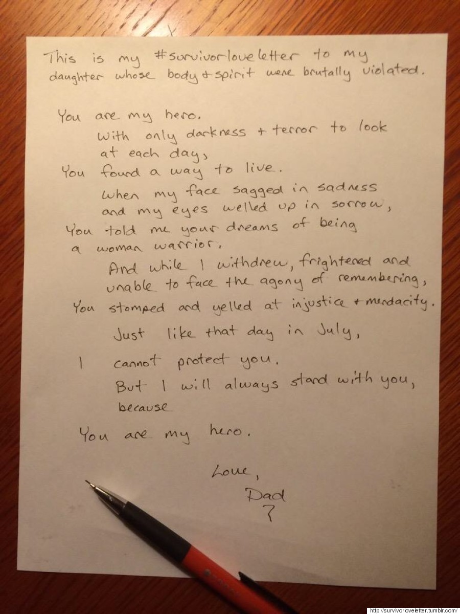 8 Love Letters That Remind Sexual Assault Survivors They Are Not Alone Huffpost