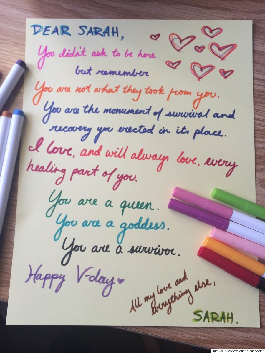 8 Love Letters That Remind Sexual Assault Survivors They Are Not Alone Huffpost