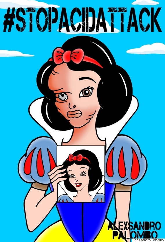 snow white acid attack