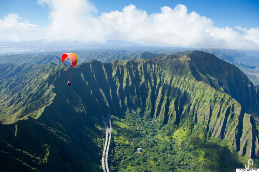 green mountains