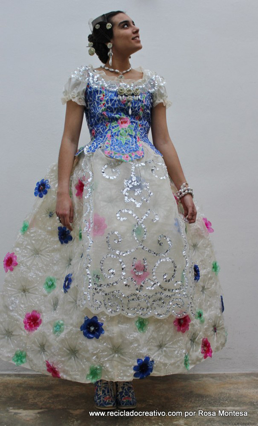 This Recycled Dress Is Made Of 180 Plastic Bottles (PHOTOS)